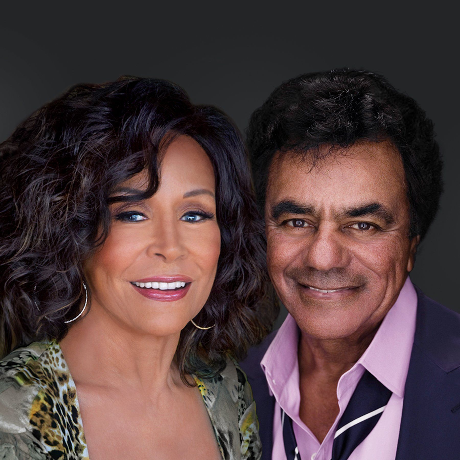Freda Payne and Johnny Mathis revised portrait