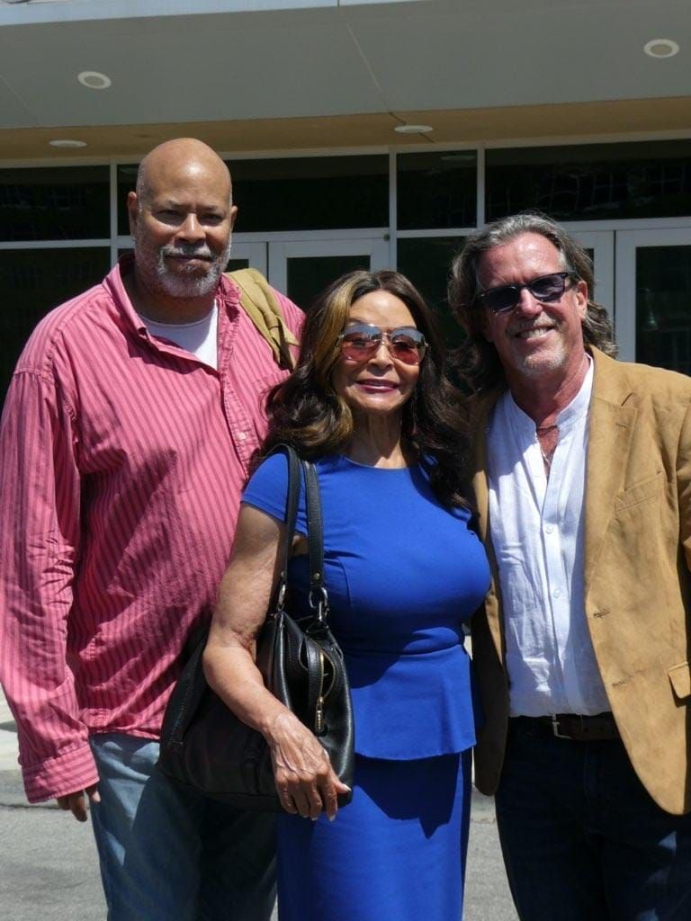 Freda Payne with Director Richard Cummings Jr and Producer Kevin Wachs