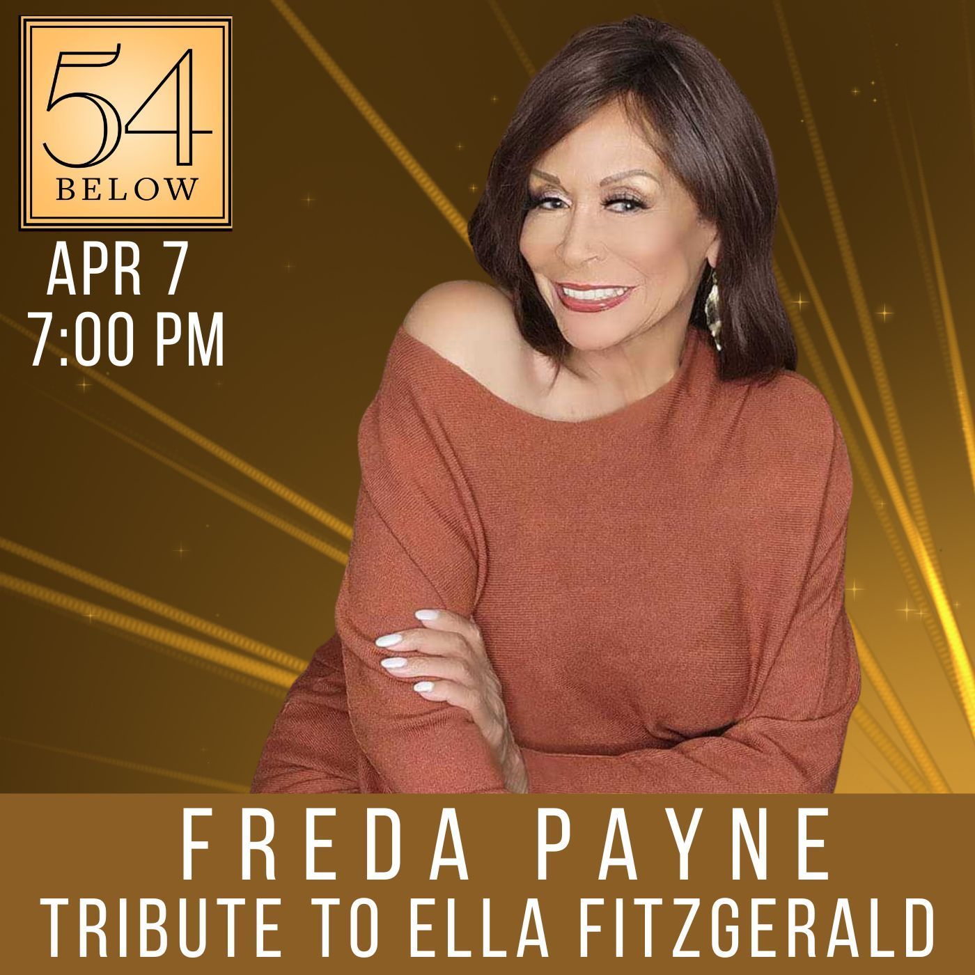 Freda Payne elegant portrait photo