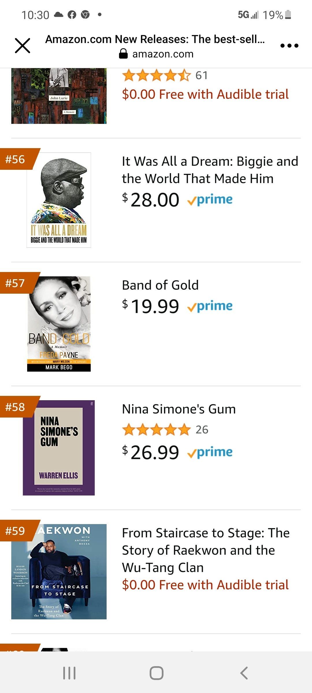 Freda Payne Facebook announcement screenshot