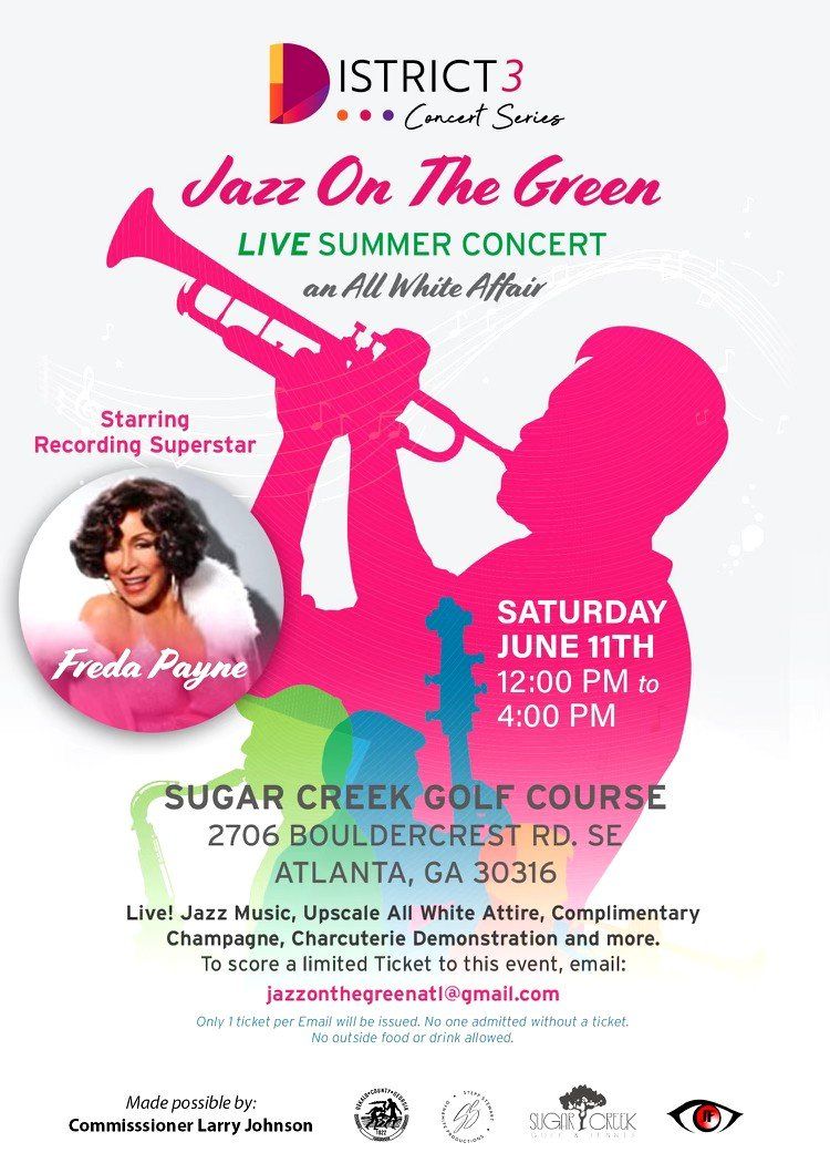 Freda Payne concert event flyer